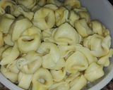 Foto del paso 1 de la receta: XL Tortellinis con salchichas de pavo