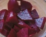 A picture of step 1 of Beetroot Spongy Dhokla.