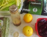 Foto del paso 1 de la receta: Ensalada verde con betabel y naranja