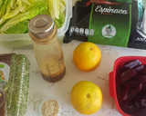 Foto del paso 1 de la receta: Ensalada verde con betabel y naranja