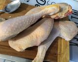 Une image de l'étape 9 de Poulet épicé à l indienne aux cacahuètes, gingembre et coriandre.
