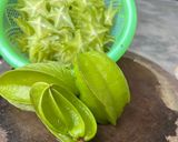 Hình bước làm 2 của món Thịt trâu xào khế