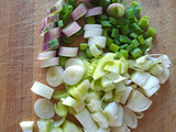 Salsa crema de champiñones