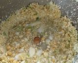 A picture of step 2 of Coconut chutney.