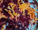 A picture of step 2 of Moong sprout salad.
