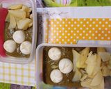Tejszínes friss sóska burgonyával és tojással recept fázis 8 fotója