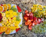 A picture of step 1 of Fruits Yogurt Cake - Bánh Noel.