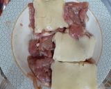 A picture of step 2 of Poulet au Fromage.