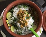 A picture of step 5 of Veg matka pulav.