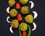A picture of step 5 of Hara Bhara Kabab.