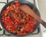 Csípős csirke rizzsel, zöldségekkel recept fázis 5 fotója