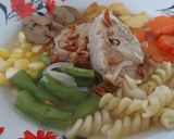Foto langkah ke 6 dari resep Sup Galantin "Sup Manten".
