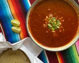 A picture of step 4 of Beef Birria.