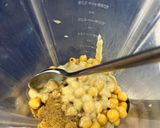 A picture of step 2 of Homemade Hummus.