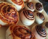 Gyors" pizzás és kakaós csiga recept fázis 7 fotója