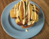 A picture of step 6 of Cinnamon rolls.