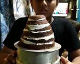 बार्बी डॉल केक (बिना अंडे के) (Barbie doll cake (Bina ande ke) recipe in Hindi) रेसिपी चरण 8 फोटो