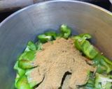 A picture of step 2 of Masala mirch.