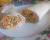 Foto del paso 5 de la receta: Wraps de pollo con mucha onda! 😙