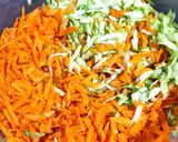 Foto del paso 2 de la receta: Budín de verduras zanahorias, Zucchini y Brócolis🥕🥦🥒