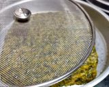 A picture of step 5 of Kothimbir Vadi (Cilantro Snack).