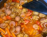 Foto langkah ke 7 dari resep Koloke Asam Manis Pedas.