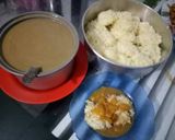 Foto langkah ke 5 dari resep Selada singkong kuah nangka, makanan tradisionil banjar.