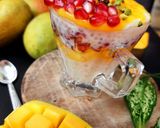 A picture of step 3 of Aamras Sabudana kheer or Mango - Sago Puding.