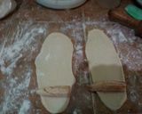 Foto langkah ke 6 dari resep Roti isi pisang metode water roux.
