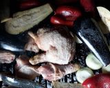 Foto del paso 3 de la receta: Pollo a la parrilla con vegetales