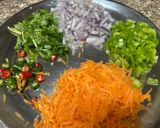 A picture of step 1 of Paneer samosa.