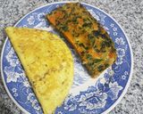 Foto del paso 7 de la receta: Tortilla de zapallo y espinacas