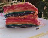 Foto langkah ke 6 dari resep 1. Crepes Cake 🌈🍰.