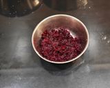 A picture of step 1 of Pinwheel Beetroot Pulp Poori.