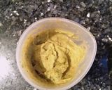 Foto del paso 6 de la receta: Cubitos de atún sobre manto verde