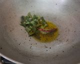 A picture of step 3 of Masala Paneer Dosa.