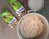 Foto langkah ke 2 dari resep Mango Sticky Rice Matcha.