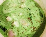 A picture of step 2 of Green chicken.