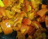 A picture of step 3 of Tomato sabzi.