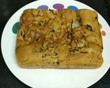 A picture of step 4 of Vegetable Focaccia sandwich - Subway style.