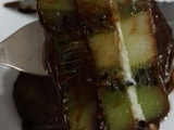 Pastelito de kiwi y cacao