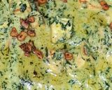 A picture of step 8 of Paneer Methi Chaman.
