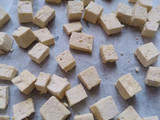 Tofu crujiente con arroz al curry