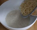 A picture of step 3 of Cacio e Pepe.