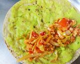 A picture of step 13 of Vegetables paneer Kathi roll with avocado twist (very healthy ve.
