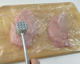 Foto del paso 5 de la receta: Pollo katsu en freidora de aire {receta japonesa}