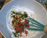 Une image de l'étape 2 de Toast ricotta pistache.