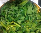 লাউ শাক চিংড়ি (Lau Saag Chingri Recipe in Bengali) রেসিপির ধাপ 3 ছবি