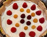 Une image de l'étape 7 de Cheesecake framboises pistaches sans cuisson.