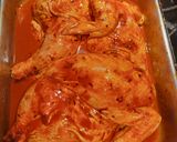 A picture of step 5 of Oven Roasted Chicken Nayarit Style.